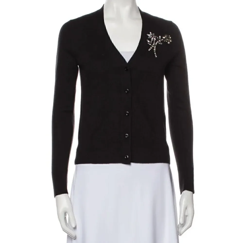 KATE SPADE NEW YORK V-Neck Sweater Size S